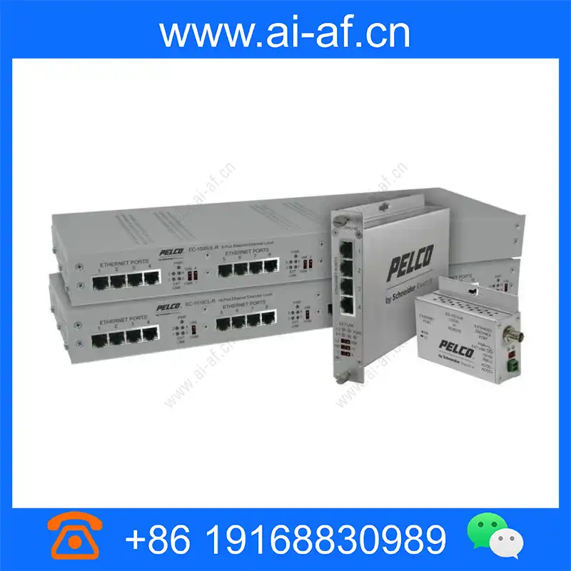 Pelco EC-1508UL-R EthernetConnect 8-Port Ethernet over UTP Extender Local Unit ec-1508ul-r_img_00.webp