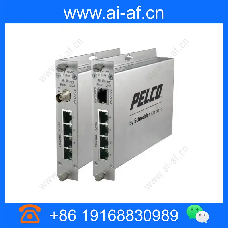 派尔高 Pelco EC-4BY1SWUPOE-W EthernetConnect 4 端口自管理 POE 交换机通道 ec-4by1swupoe-w_img_00.webp