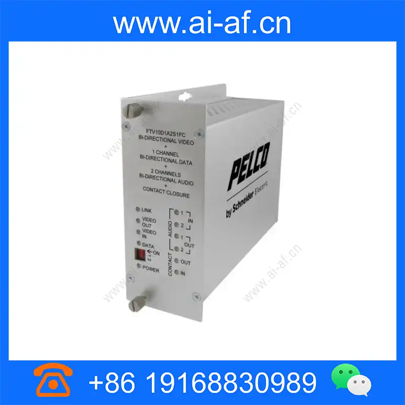 派尔高 Pelco FRV10D1A2S1FC 1 通道双向接收器 带 FC 连接器 frv10d1a2s1fc_img_00.webp