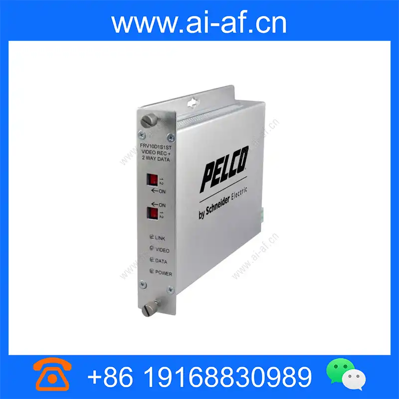 Pelco FRV10D1S1ST 1 Channel ST Fiber Receiver frv10d1s1st_img_00.webp