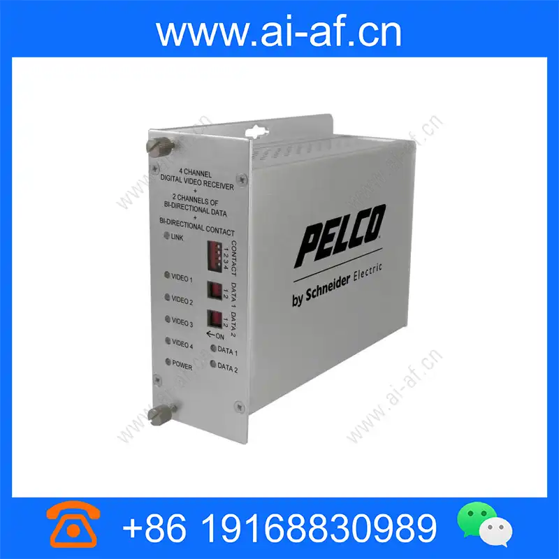 Pelco FRV40D2M1ST 4 Channel ST Fiber Receiver frv40d2m1st_img_00.webp