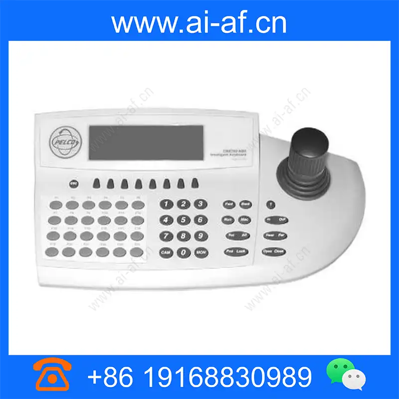 Pelco KBD960-EU Full-Function Desktop Variable-Speed Keyboard White kbd960-eu_img_00.webp