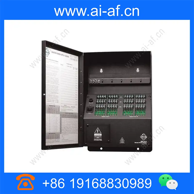 Pelco MCS4-2B Power Supply 2Amp 4 Outputs Circuit Breaker mcs4-2b_img_00.webp