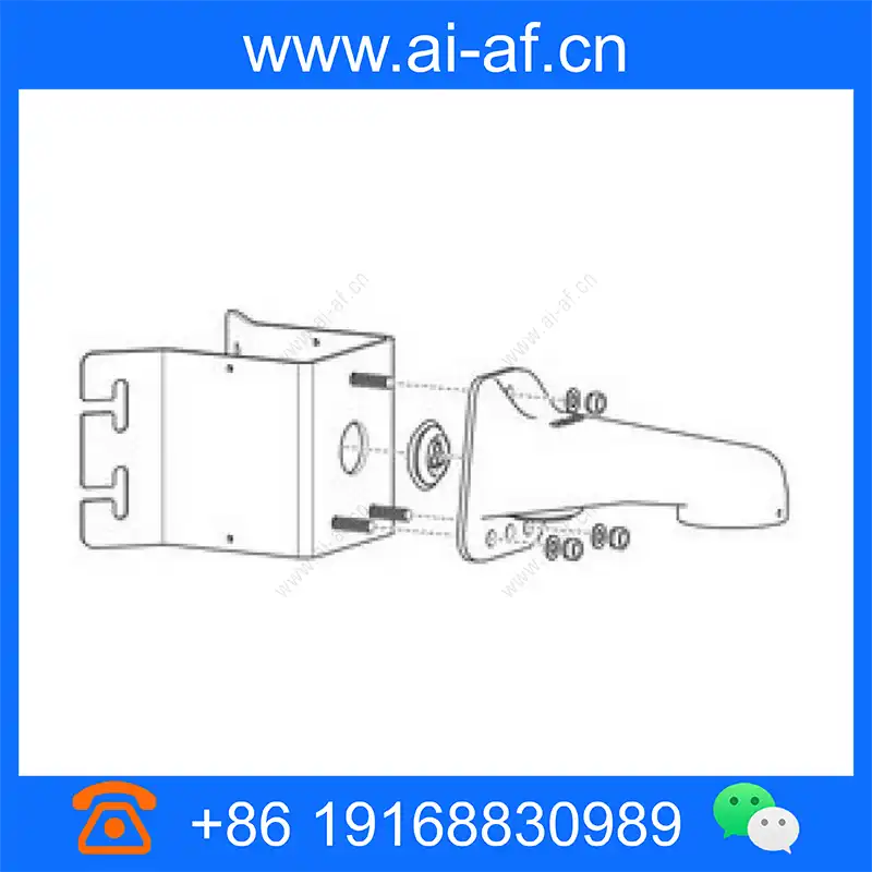 Pelco S-IMM-CM-P Outer Corner Mount for IMM Series IP Cameras Vandal Telegrey s-imm-cm-p_img_00.webp