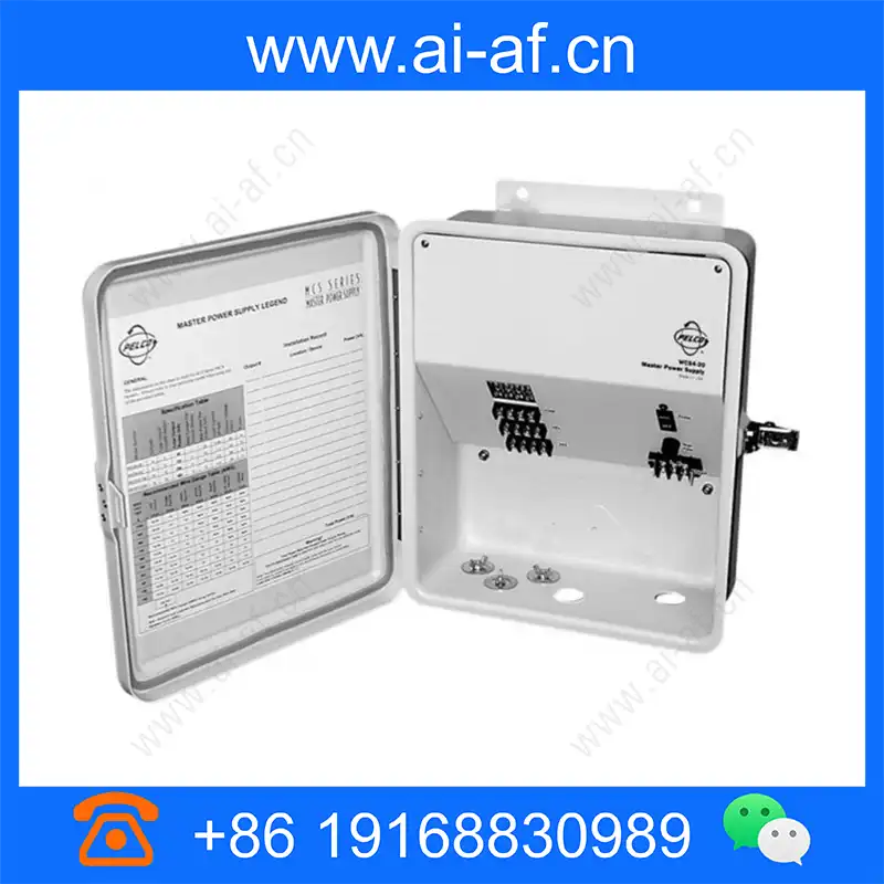 Pelco WCS4-20B Outdoor Multiple Camera Power Supply 20 Amp 4 Output Breaker wcs4-20b_img_00.webp