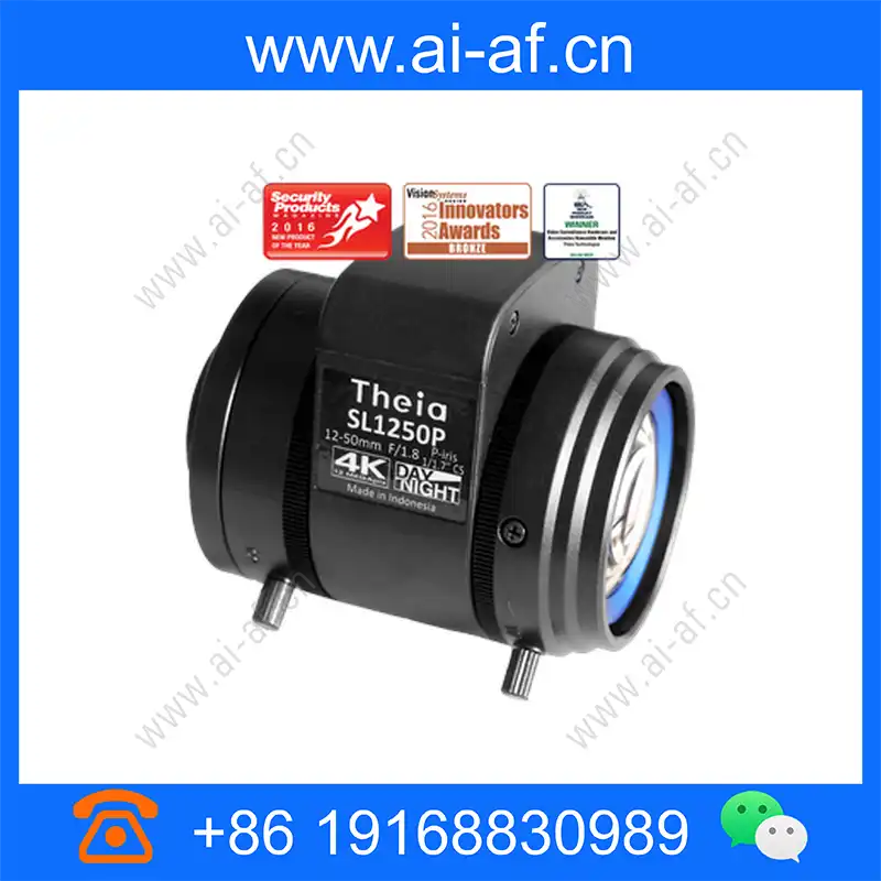 Theia SL1250P 12-50mm 4k 12 MP Day/Night P-iris 1/1.7 inch format CS mount telephoto lens sl1250p_img_00.webp