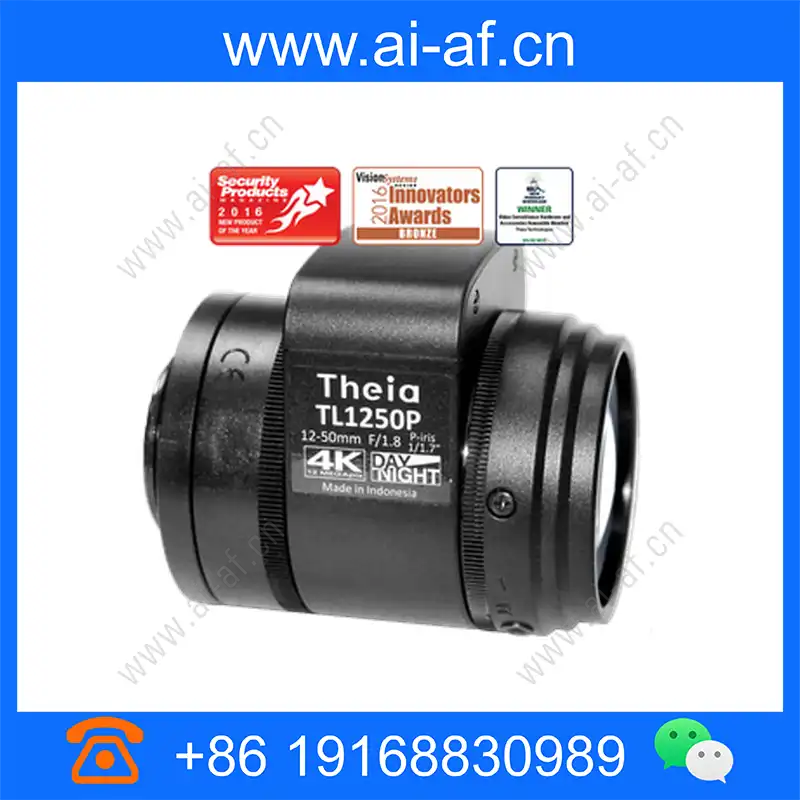 美国 Theia TL1250P R4 CS 12-50mm 4k 12 MP 日/夜 1/1.7 英寸 精确光圈 电动变焦和对焦 红外截止 CS 接口 长焦镜头 tl1250p-r4-cs_img_00.webp