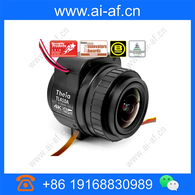 Theia TL410A R4 CS 4-10mm 4k 12 MP Day/Night DC auto iris 1/1.7 inch format motorized zoom focus IR cut CS mount lens tl410a-r4-cs_img_00.webp