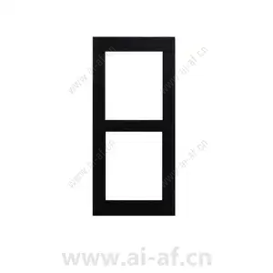 AXIS 2N IP VERSO surface frame 2 modules black