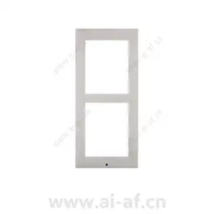 AXIS 2N IP VERSO surface frame 2 modules silver