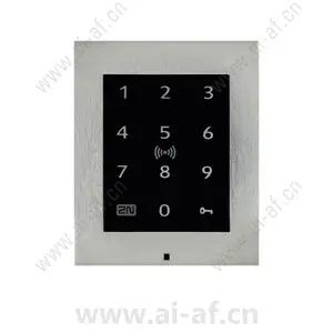 AXIS 2N IP VERSO touch keypad with RFID reader 125kHz 13.56MHz NFC