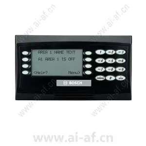 Bosch D1260BLK LCD Keypad w/ Black Classic Case