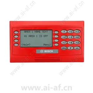 Bosch D1260R LCD Keypad w/ Red Classic Case