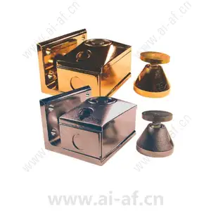 Bosch D371B Floor Mount Door Holder with Brass Finish