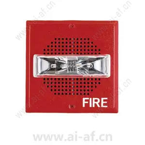 Bosch E70-241575W-FR Low Profile Speaker Strobe Red