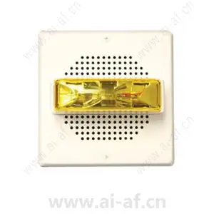 Bosch E70A-24110W-NW High-Candela Speaker Strobe with Amber Lens