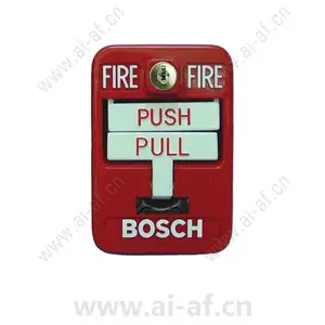 Bosch FMM-7045-D FMM-7045 Manual stations MUX red Multiplex manual station double red Commercial F.01U.002.650