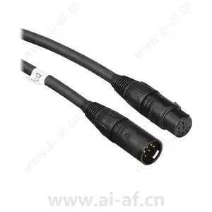 博世 Bosch ME-25-2 25 Super-Flex 双通道对讲电缆 带 XLR-6 M/F 连接器