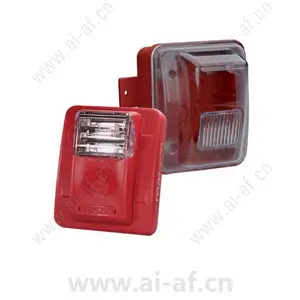 Bosch WGES24-75WRLP WGE Weatherproof Low-profile Strobes and Horn Strobes Wall strobe weatherproof 75cd 24V red F.01U.010.206