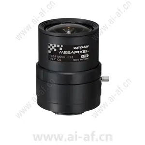 康标达 Computar A3Z2812CS-MPWIR 500万像素 1/2.7英寸 2.8-8.5mm F1.2 变焦镜头 HD 系列手动光圈红外校正(CS接口)