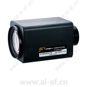康标达 Computar E17Z8816PDC-MP 300万像素 1/1.8英寸 8.8-150mm DC自动光圈电动变焦镜头(C接口)