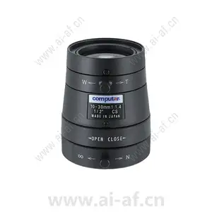 康标达 Computar H3Z1014CS 1/2英寸 10-30mm F1.4 变焦手动光圈(CS接口)