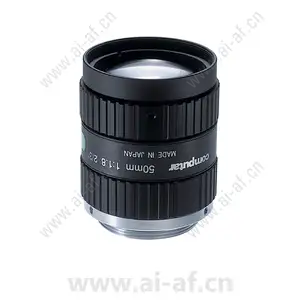 康标达 Computar M5018-MP2 1.500万像素 2/3英寸 50mm F1.8 带锁定光圈和对焦百万像素机器视觉镜头(C接口)
