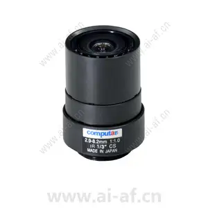 康标达 Computar T3Z2910CS-IR 1/3英寸 2.9-8.2mm F1.0 变焦手动光圈(CS接口)日/夜红外