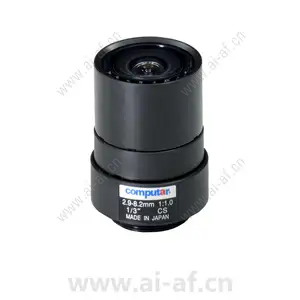 康标达 Computar T3Z2910CS 1/3英寸 2.9-8.2mm F1.0 变焦手动光圈(CS接口)