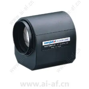 康标达 Computar T6Z5710MSP 1/3英寸 5.7-34.2mm F1.0 6倍 电动变焦 3个马达带点焦和预设(CS接口)
