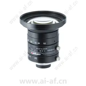 康标达 Computar V0828-MPY2 1200万像素 1.1英寸 8mm F2.8 3.45um 超低失真镜头(C接口)