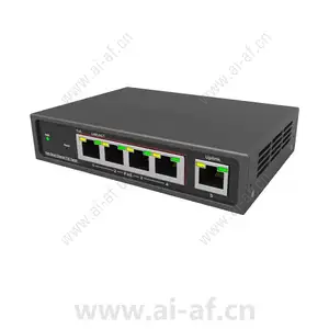 三星韩华 Samsung Hanwha EN-SW05m-001 5 端口（4 PoE 1 上行链路）Wisenet SKY 智能网管 PoE 交换机