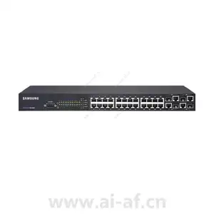 Samsung Hanwha iES4028FP 24-Port Ethernet PoE Switch