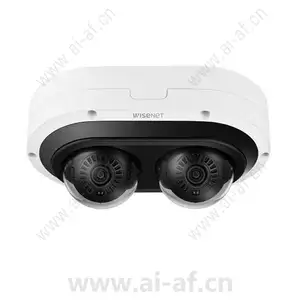 三星韩华 Samsung Hanwha PNM-12082RVD/KEX P 系列 2x 6MP 户外夜视多传感器半球 IP 安防摄像机