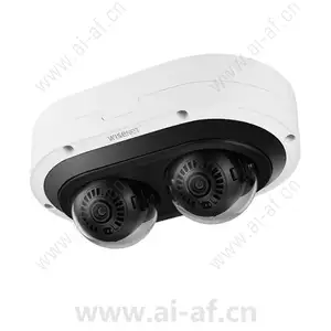三星韩华 Samsung Hanwha PNM-7082RVD/KEX P 系列 2x 2MP 户外夜视多传感器半球 IP 安防摄像机