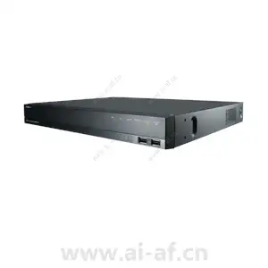 三星韩华 Samsung Hanwha QRN-1610S 16通道 H.265 网络录像机 带 PoE 交换机