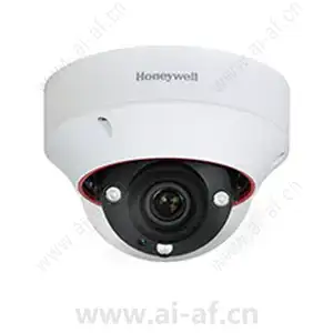霍尼韦尔 Honeywell H4D8GR1 12MP 网络超高清 4K 坚固型半球摄像机 TDN DWDR 4.1–12.8mm MFZ 镜头 3 个红外 LED PoE+