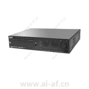 派尔高 Pelco DX4808HD-4000 混合数字录像机 带 8 个模拟和 8 个 IP 通道 带高清显示屏 4TB