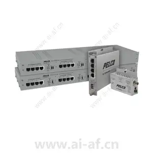 派尔高 Pelco EC-1508CL-R 8 端口以太网连接同轴延长器