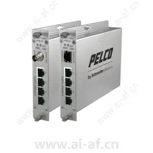 Pelco EC-4BY1SWCPOE-W EthernetConnect 4-Port Self Managed POE Switch