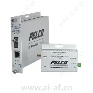 Pelco FMCI-AF1MM1ST 1 Channel Fiber Media Converter-A ST Connector