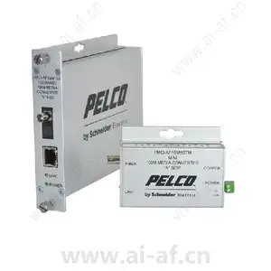 Pelco FMCI-AF1MM1STM 1 Channel Fiber Media Converter-A ST Connector Mini