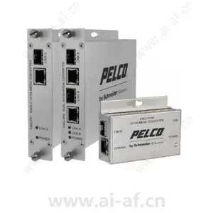 派尔高 Pelco FMCI-PF1 单通道 10/100 Mbps IP 媒体转换器标准尺寸