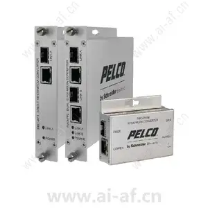 派尔高 Pelco FMCI-PF2 两通道 10/100 Mbps IP 媒体转换器标准尺寸
