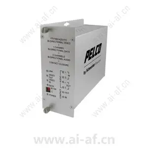 派尔高 Pelco FRV10D1A2S1FC 1 通道双向接收器 带 FC 连接器