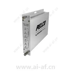 派尔高 Pelco FRV20S2ST 2 通道光纤接收器 带 ST 连接器