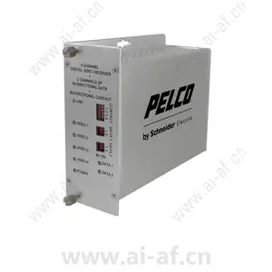 Pelco FRV40D2M1ST 4 Channel ST Fiber Receiver