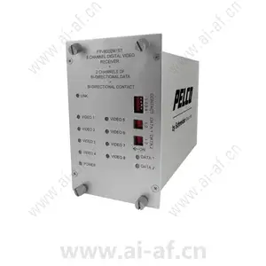 派尔高 Pelco FRV80D2S1FC 8 通道视频光纤接收器 带 FC 连接器