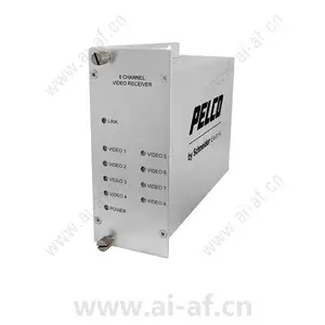 派尔高 Pelco FRV80S1FC 8 通道光纤接收器 FC