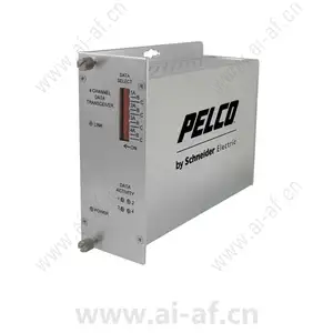 Pelco FTD4S1FC 4 Channel FC Fiber Transmitter Bidirectional Data